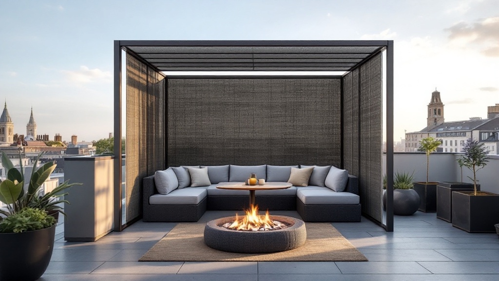 Vergleichstabelle Kosten Sichtschutz Dachterrasse