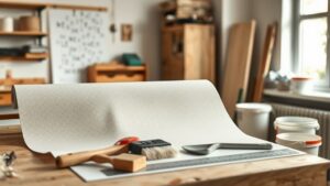 Tapezieren Schritt für Schritt: Vliestapete kleben, Muster ansetzen und Kanten sauber schneiden