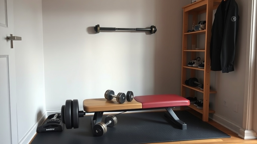 Trainingsecke in der Mietwohnung einrichten: Bodenschutz, Trittschall und Geräte auf 2 bis 4 m²