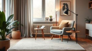 Leseecke im Wohnzimmer einrichten: Sessel, Licht und Ablage auf 2 bis 4 m² richtig kombinieren