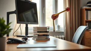 Schreibtisch und Bürostuhl im Home Office richtig einstellen: Ergonomie, Maße und Licht ohne Neukauf