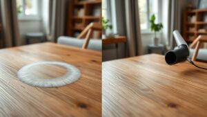 Kratzer und Wasserflecken auf Holzmöbeln reparieren: Mittel, Kosten und Anleitung Schritt für Schritt