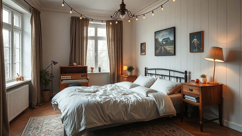 Vernetzte Rauchmelder im Flur und Schlafzimmer